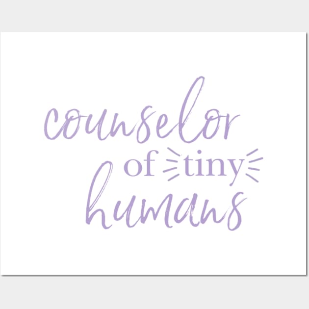 school counselor Wall Art by stickersbycare